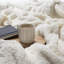 Grande couverture en polaire Sherpa Lake House