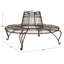 Banc d'arbre en fer Bremen-57855195