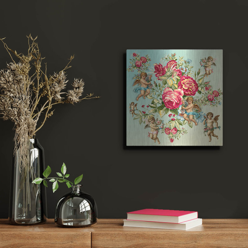 "Roses 2" par Mark Ashkenazi, H 12 po x l 12 po
