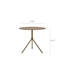 Table d'appoint ronde 19,68 po