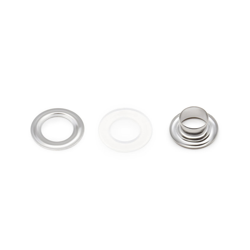 Dritz 1/4 "oeillets et outils 2 pièces, argent, 72 ensembles