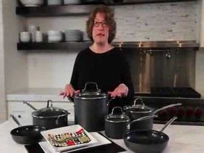 Gray Non-Stick Aluminum 10-Piece Cookware Set