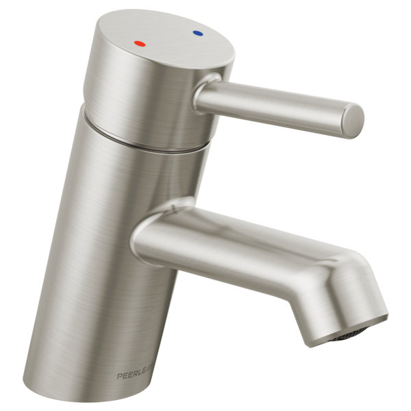 Precept Single-Hole Single-handle Bathroom Faucet with Drain Assembly