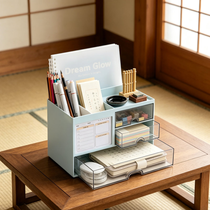 Plastic Desk Organiser
