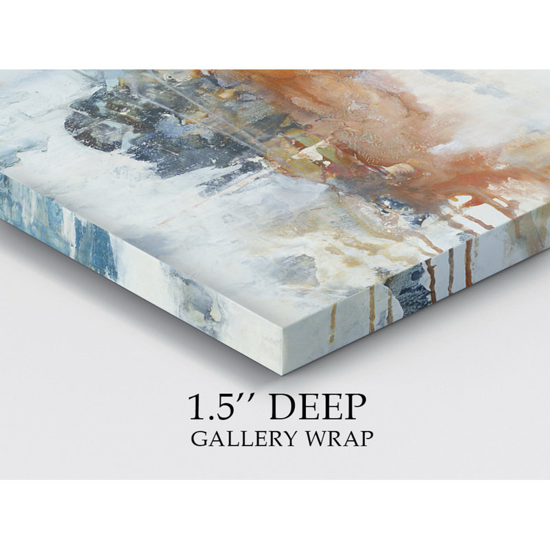 " Free To Flow I ", 40" H x 40" W x 1" D