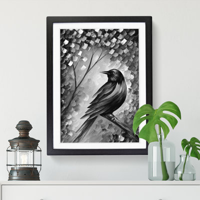 Lenton Magpie Bird Painted Vol.1 - Picture Frame Print
