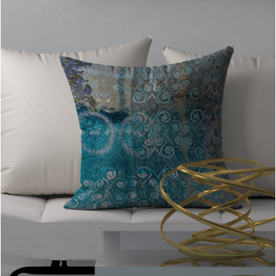 Housse de coussin décorative carrée spotless Symphony