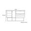 Buffet de style européen rétro minimaliste