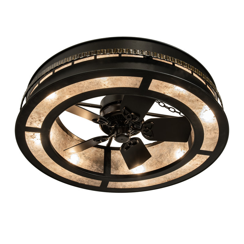Golden Forge 8 - Light Chandelier
