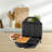 Salton Belgian Waffle Maker - Black