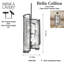 Luminaire suspendu cylindrique à 6 lumières Madeleyn