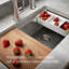 Évier de cuisine encastrable / double encastrable 33 po X 22 po avec accessoires Work Smart Divide avec accessoires-66210950