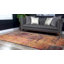Tapis orange à motif abstrait Rizer-576953685