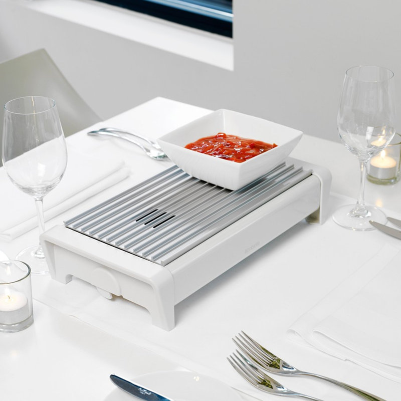 Chauffe-plats 2 brûleurs Brabantia, Blanc
