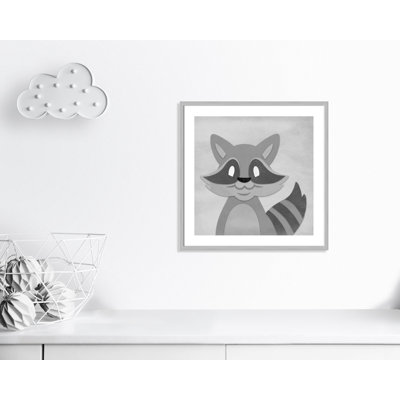 Impression sur papier Cheery Racoon