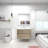 Attallah 35.4'' Single Bathroom Vanity with Acrylic Top-476179274