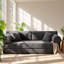 Canapé-lit convertible 3 places l 78,74 po x P 35,43 po x H 30,71 po Linso