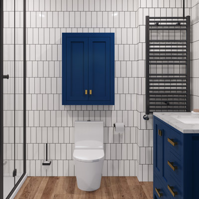 Higuera Solid Wood Bathroom Cabinet