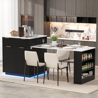 127.5 cm W Kitchen Island with