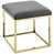 Polyester Blend/Velvet Gold/Gray