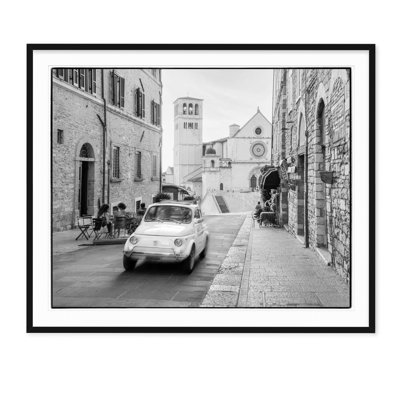 Italian Wedding Fiat - Picture Frame Photograph