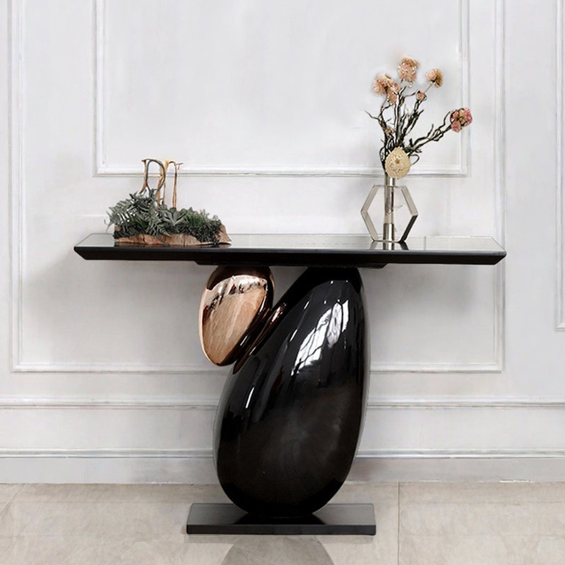Console moderne minimaliste, H 34,6 po x l 39,4 po x P 15,7 po