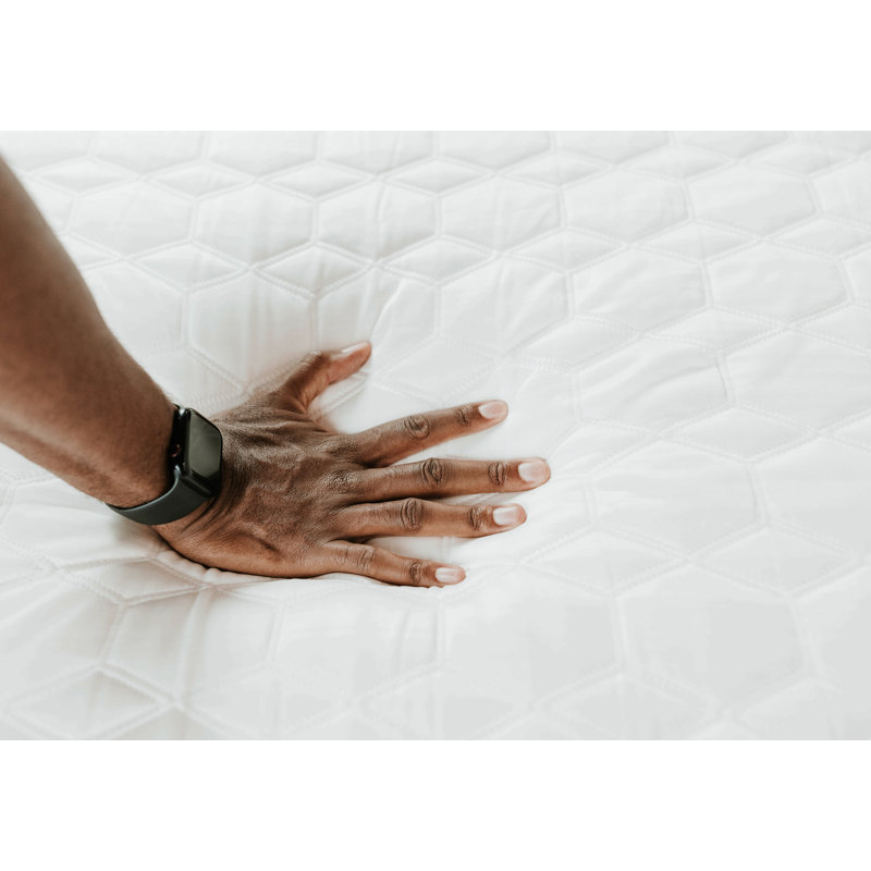 Copper Lux 12" Split Top Soft Memory Foam Mattress With Phase Change Cooling Fabric, Split Top Queen