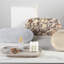 Plateau en marbre naturel ovale Guein-1271332724