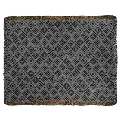 Couverture en coton tissé Katelyn Elizabeth