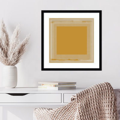 Pastel Geometry 10 by Pearlstein Wood Framed Wall Art Print