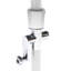 Parasol de patio blanc 8,5 pi avec nervures en fibre de verre et collier inclinable en spectre indigo Sunbrella-1397106741-1401879682