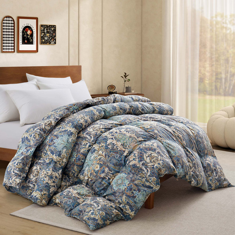 Inserts de couette Paisley Winter, Grand lit