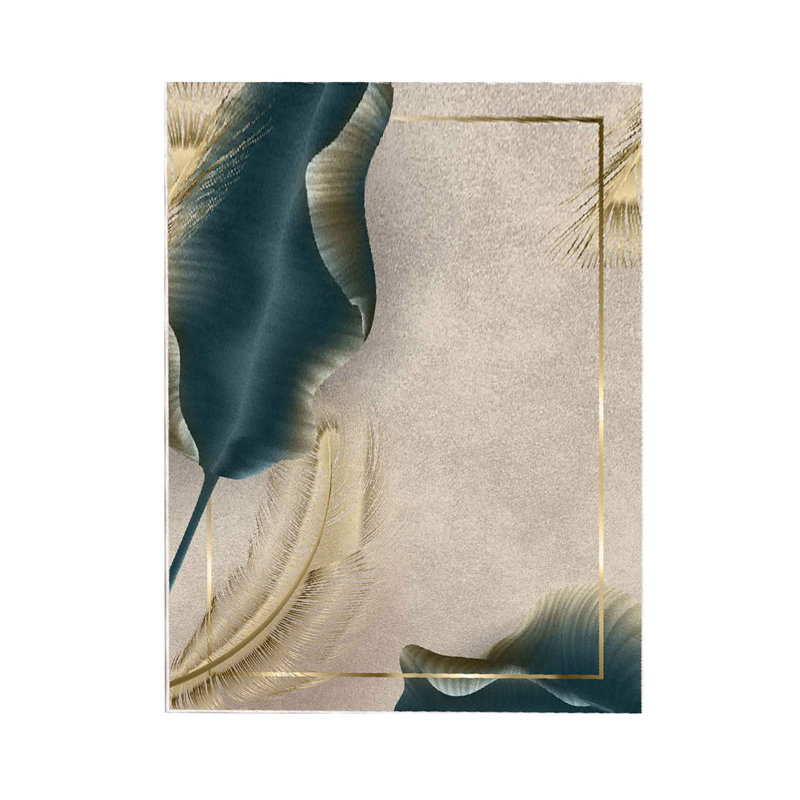 Roulf Tufted Cream Rug, Rectangle 140 x 220cm