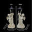 Ensemble de statue colonne ange