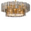 Chandelier Silvano Smoke Glass