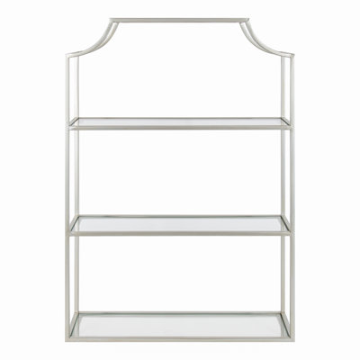 Turgut 4-Tiered Metal Accent Shelf