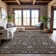 Premium Machine Washable Gurubaksh AMF1155 Floral Rug