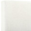 Modern King Bed Frame Upholstered In White Boucle - Bedroom Essential Furniture