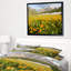 " Mountain Plain With Wild Yellow Flowers "-26689227