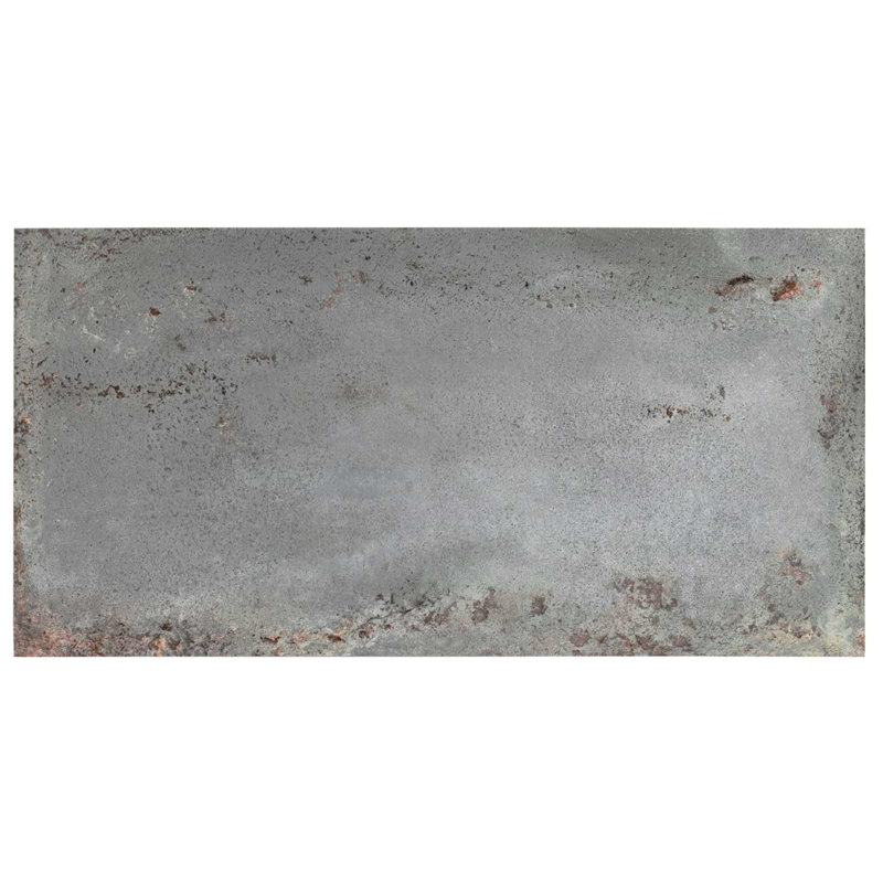 Angela Harris Flatiron 12X24 Semi-Polished Porcelain Tile, Gray