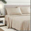 - Ensemble de literie double, ensemble en microfibre de polyester gris moderne pour la maison