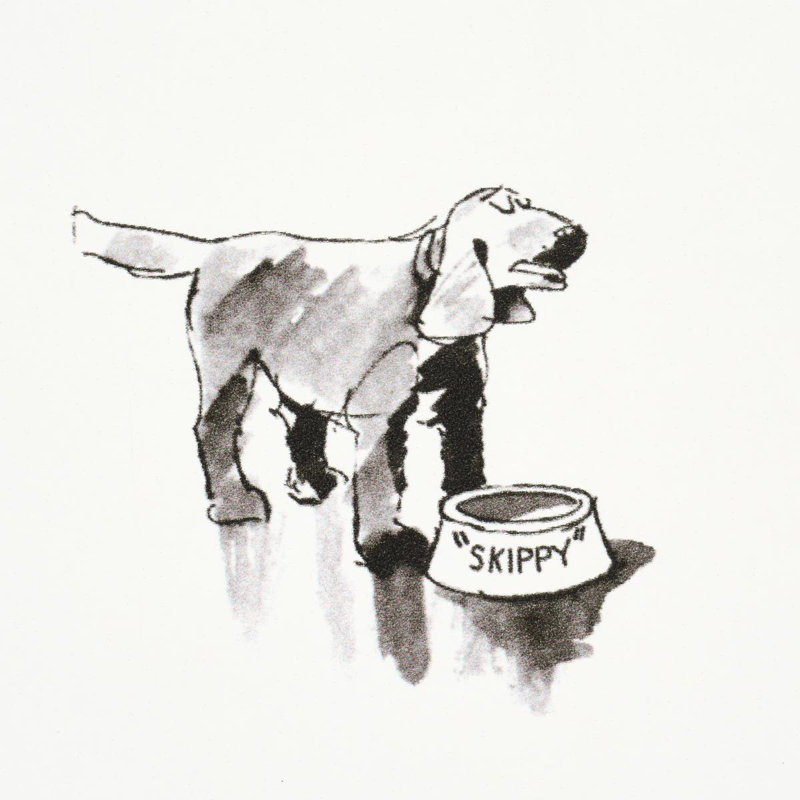 Schumacher X The New Yorker Good Dogs Everywhere Wallpaper, Black/White