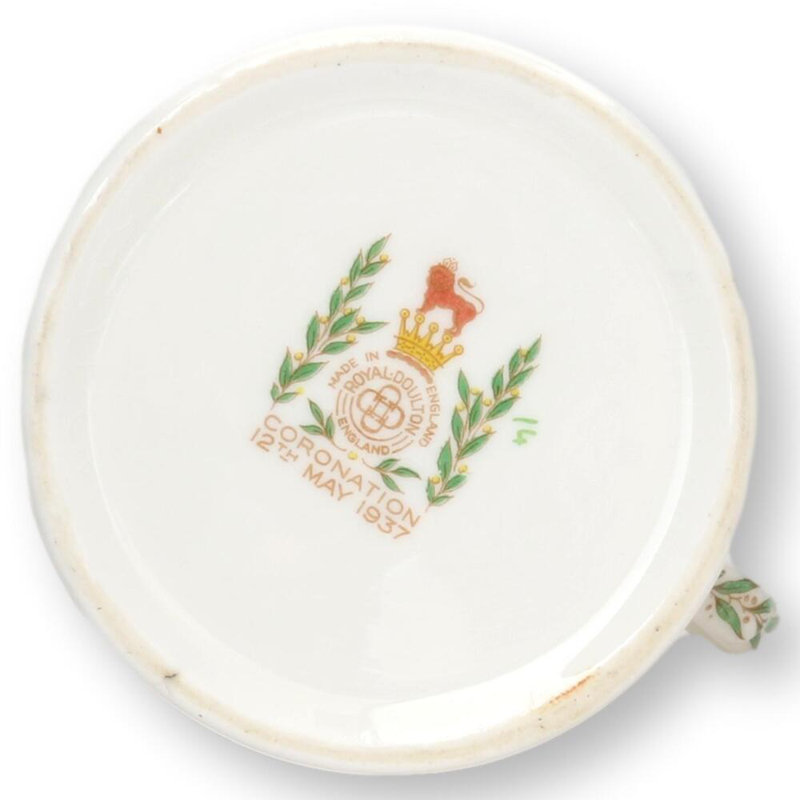 King George VI Porcelain Coffee Mug