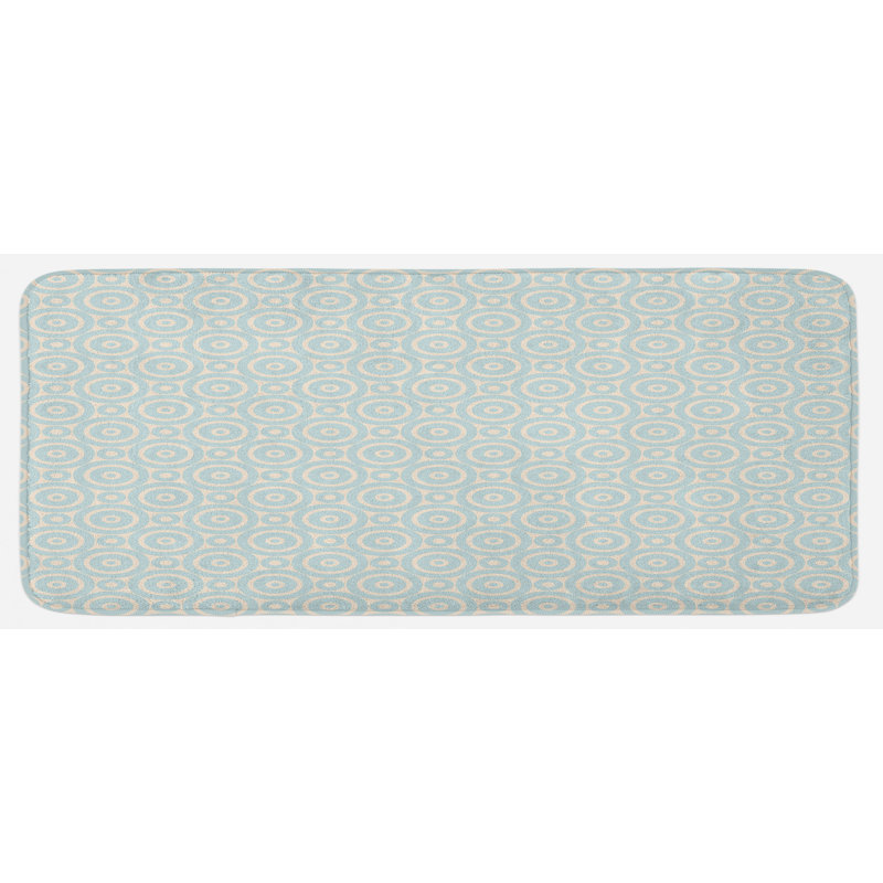 Tapis de cuisine shabby flore