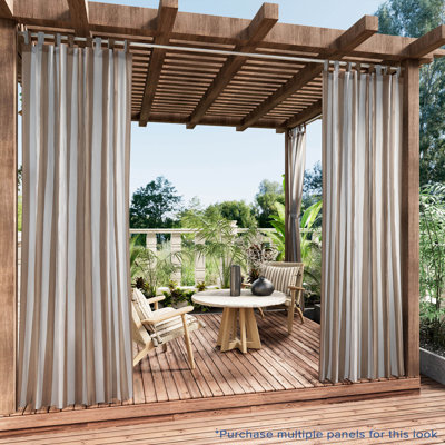Stripe Outdoor Tab Top Panel