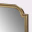 Miroir mural doré