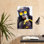 Go Bananas - lunettes de soleil contemporaines pour chimpanzés, art banane disco
