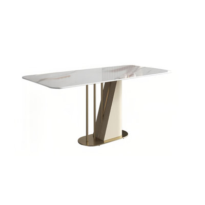 Table de salle à manger moderne et simple rectangulaire