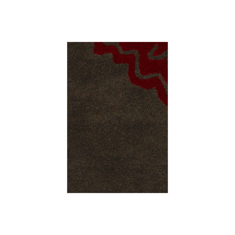 Wool Floral Indoor Rug, Round 7'9"