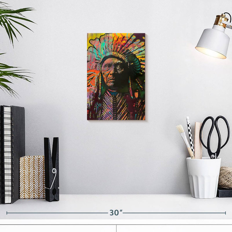 Leisha Native American I, 12" H x 8" W